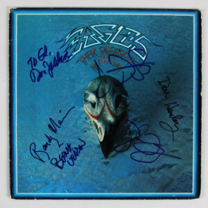 The Eagles Signed Record Album Greatest Hits - COA JSA