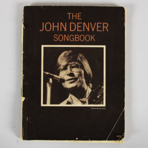 John Denver Signed Song Book - COA PSA/DNA