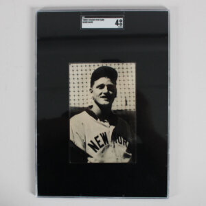 1960s Yankee Stadium Postcard Roger Maris SGC 4 VG/EX