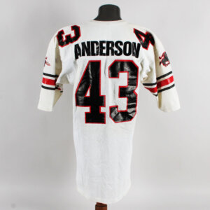 Gary Anderson Game-Issued Jersey #43 USFL Tampa Bay Bandits 1983 COA 100% Authentic