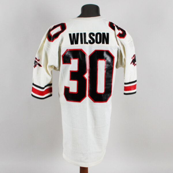 Greg Wilson Game-Issued Jersey #30 USFL Tampa Bay Bandits 1983 COA 100% Authentic