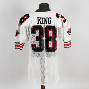 Tim King Game-Issued Jersey #38 USFL Tampa Bay Bandits 1983 COA 100% Authentic