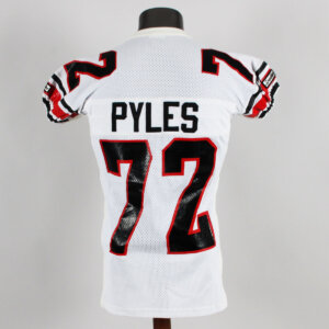 Dave Pyles Game-Issued Jersey #72 USFL Tampa Bay Bandits 1985 COA 100% Authentic