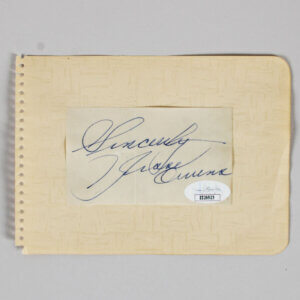 Jesse Owens Signed Cut - COA JSA