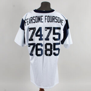 Fearsome Foursome Signed Jersey Rams - COA JSA