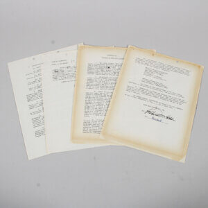 Redd Foxx Signed Contract - COA JSA