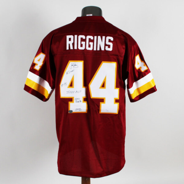 John Riggins Signed Jersey - COA Fanatics