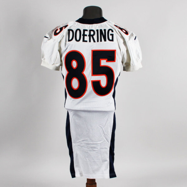 Chris Doering 1999 Denver Broncos Game Issued Jersey #85