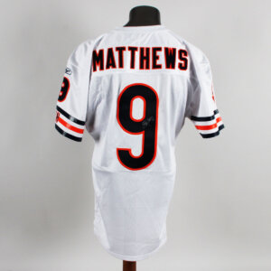 Shane Matthews Game Issued Jersey Signed 2001 Chicago Bears - COA PSA/DNA