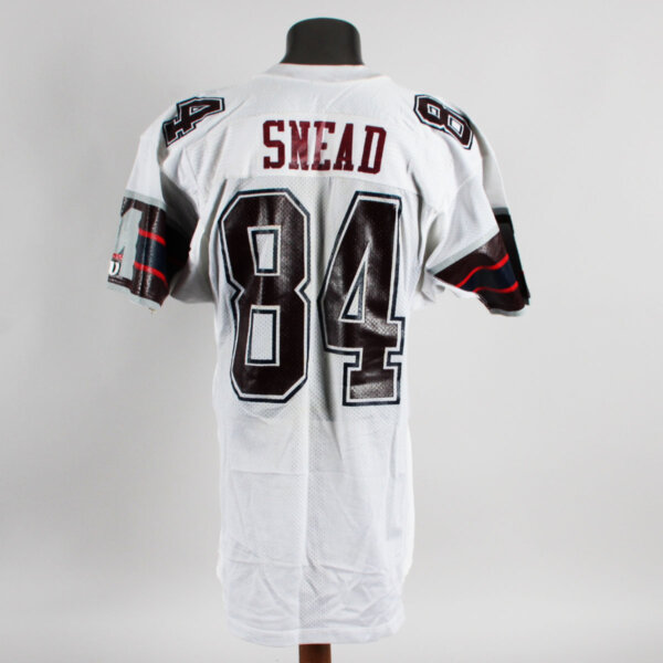 Willie Snead Game Issued Jersey #84 Montreal Machine 1991-92 WLAF