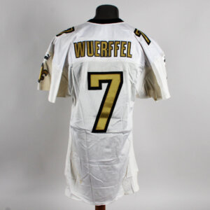 Danny Wuerffel Game Worn Jersey 1997-99 NFL New Orleans Saints #7