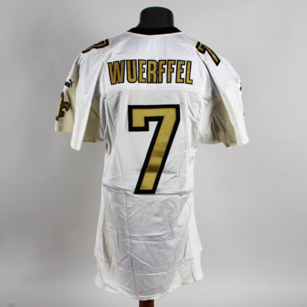 Danny Wuerffel Game Worn Jersey 1997-99 NFL New Orleans Saints #7