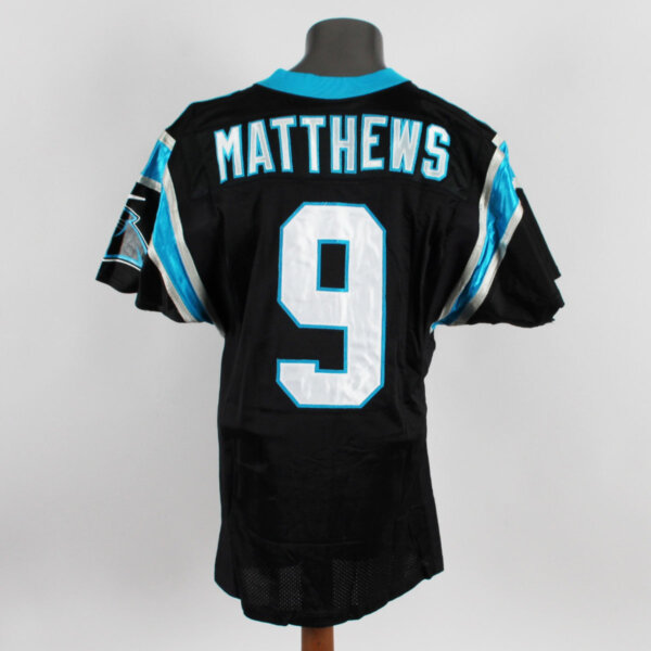 Shane Matthews Game Worn Jersey 1998 NFL Carolina Panthers #9 100% Authentic Team