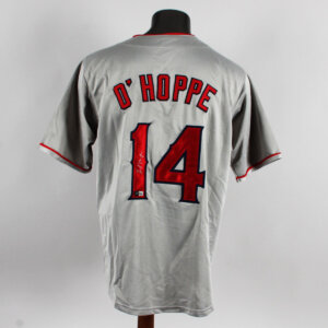 Logan O'Hoppe Signed Jersey Angels - COA BAS
