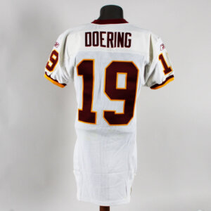 Chris Doering Game Issued Jersey 2002 NFL Washington Redskins #19