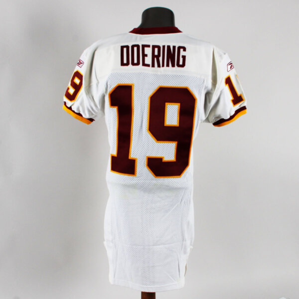 Chris Doering Game Issued Jersey 2002 NFL Washington Redskins #19