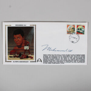 Muhammad Ali Signed Cachet First Day Cover FDC - COA JSA
