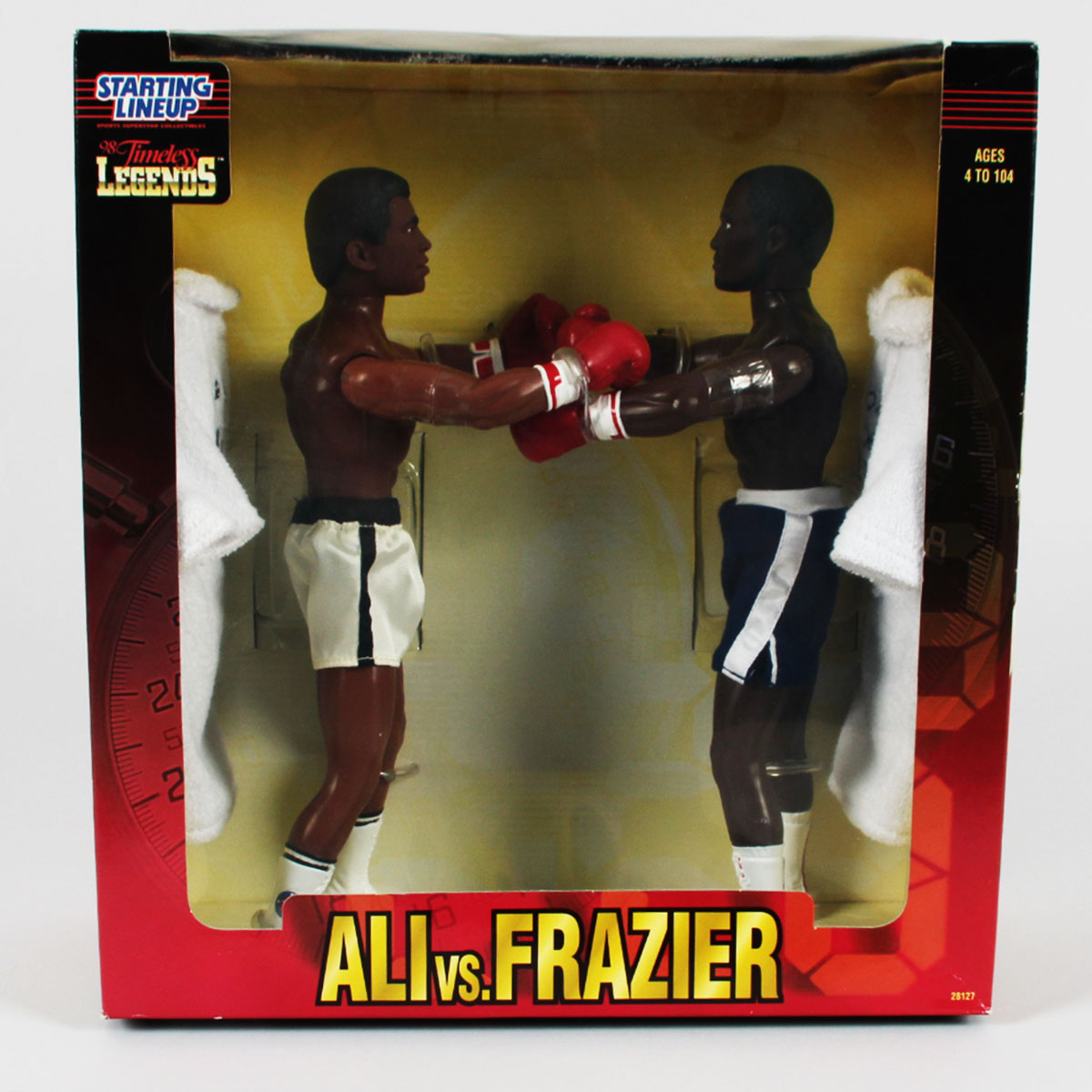 ALI vs FRAZIER Starting Lineup Kenner 1998 Timeless Legends 12” Figures