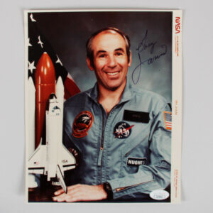 Gregory Jarvis Signed Photo 8x10 NASA Space Shuttle Challenger - COA JSA