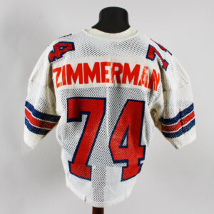 Jeff Zimmerman Game Worn Jersey Florida Gators - COA
