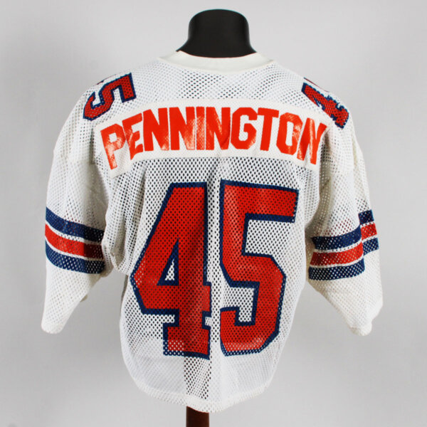 Leon Pennington Game Issued Jersey 1985 Florida Gators - COA