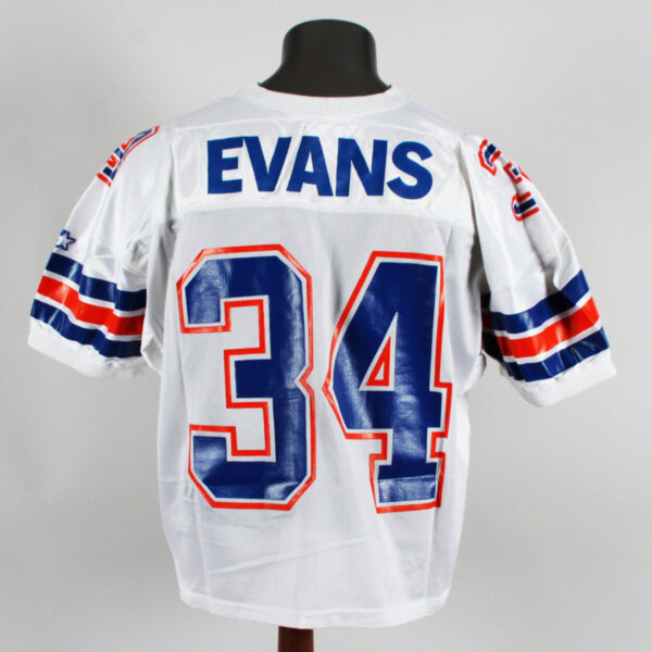 Jerome Evans Game Issued Jersey 1996 Florida Gators Tostitos Fiesta Bowl - COA