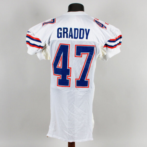 Rod Graddy Game Issued Jersey 1998 Florida Gators - COA