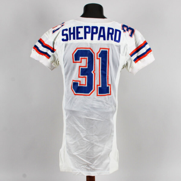 Lamont Sheppard Game Issued Jersey Florida Gators 2004 Peach Bowl - COA