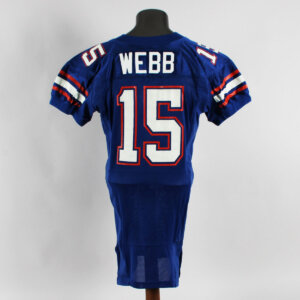 Demetrice Webb Game Worn Jersey 2003 Florida Gators - COA