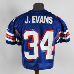 Jerome Evans Game Worn Jersey 1993-96 Florida Gators - COA