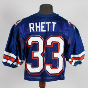Errict Rhett Game Issued Jersey 1990-93 Florida Gators - COA