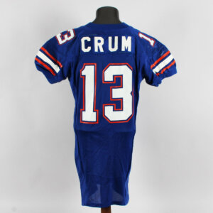 Brian Crum Game Worn Jersey Florida Gators Outback Bowl - COA