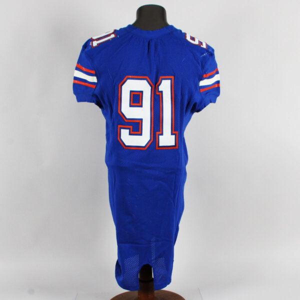 Derrick Harvey Florida Gators Game Worn Jersey Player #91 2006 - COA