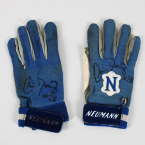 Chris Doering Game Worn Gloves Signed 1992-95 Florida Gators - COA