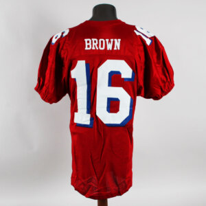 Lomas Brown Game Issued Jersey East vs. West Game Shrine Bowl 1984