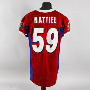 Mike Nattiel Game Worn Jersey 2003 Senior Bowl - COA