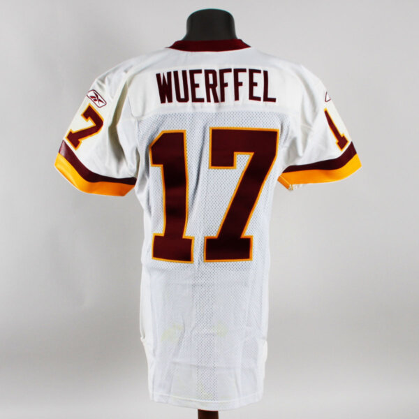 Danny Wuerffel Game Issued Jersey Redskins 2002 - COA
