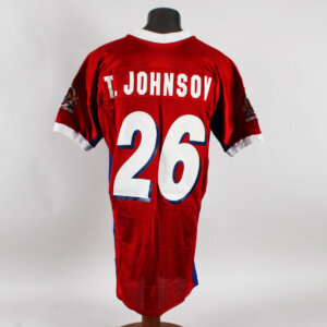 Todd Johnson Game Worn Jersey 2003 Senior Bowl - COA