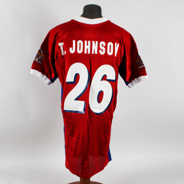 Todd Johnson Game Worn Jersey 2003 Senior Bowl - COA