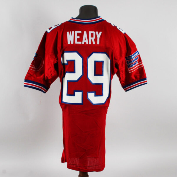Fred Weary Game Issued Jersey #26 Senior Bowl - COA