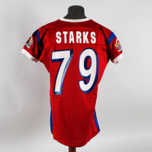 Max Starks Game Issued Jersey Senior Bowl 2004 - COA