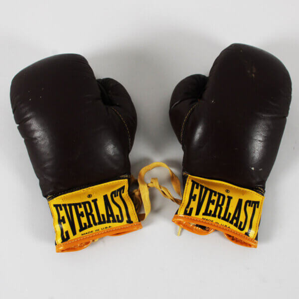 Muhammad Ali Signed Model Gloves 1970's