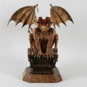 Gargoyle Artwork Statue Bill Toma Artist 7/75