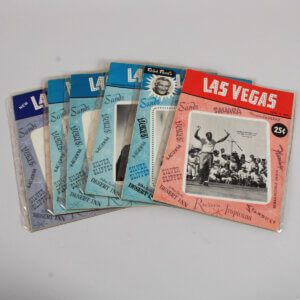 Las Vegas Magazine 1963 lot of 7 different w/Arnold Palmer