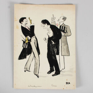 Chez Maxim's Restaurant Menu Paris France Vintage 1950's 1960's