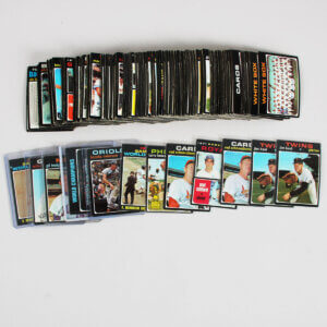 1971 Topps Baseball Card Lot of 217 with duplication & Star/HOF cards etc. VG-EX