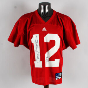 Clete Blakeman & David Humm Signed Jersey Nebraska Cornhuskers - COA JSA