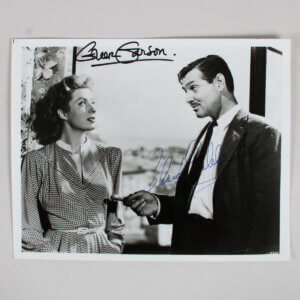 Greer Garson Signed Photo 8x10 Adventure - COA JSA