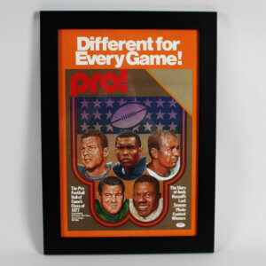 Gale Sayers Signed Poster Display Bears - COA PSA/DNA