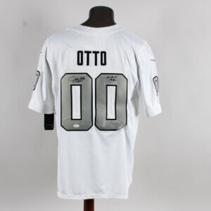 Jim Otto Signed Jersey Authentic Raiders - COA JSA